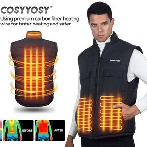 NWT cosyyosy Heated Vest for Men Women size L